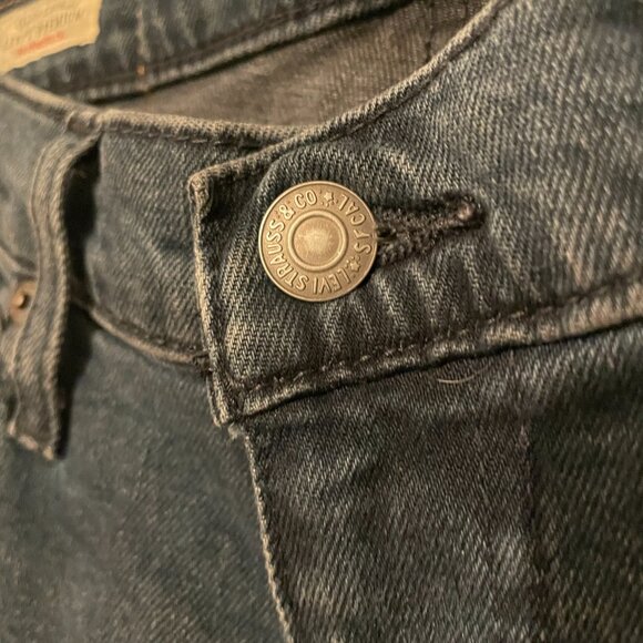 LEVIS 514 Jeans | Mens 30 x 30 BIG E Premium Denim Blue Vintage 70s Stretch - Picture 11 of 16